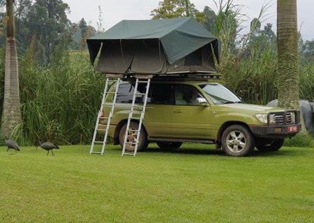 Roof Top Tent Car Rentals in Rwanda